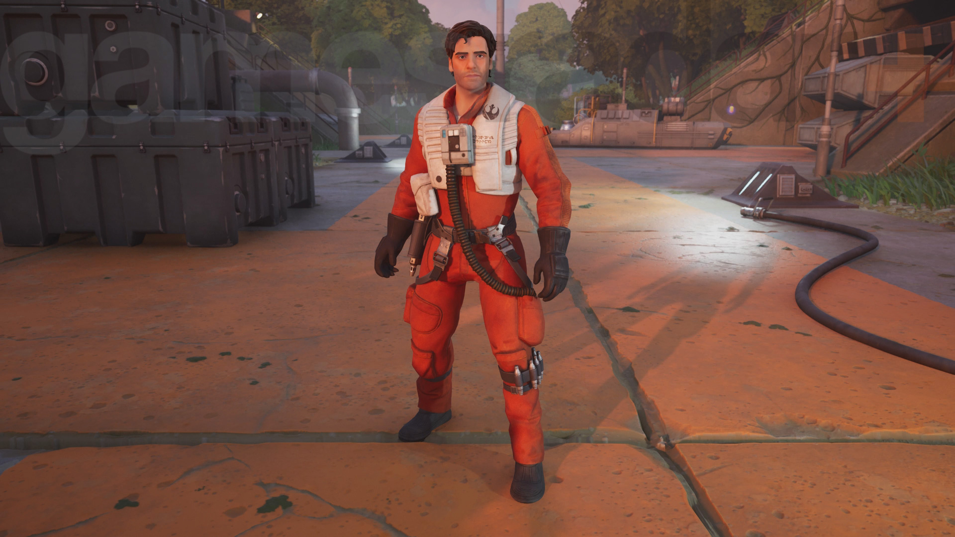 Poe Dameron, un des personnages Fortnite dans la saison 3 du chapitre 6