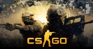 Illustration jeu vidéo CS:GO, soldats armés.