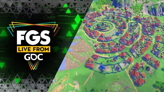 Annonce FGS en direct avec village coloré