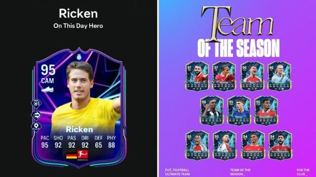 découvrez le sbc héros lars ricken d'ea fc 25 : Cartes de joueurs FIFA Ultimate Team.