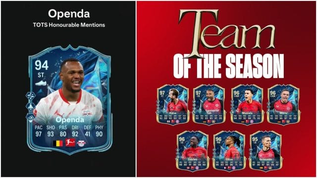 découvrez le sbc openda tots : 5 solutions pas chères Cartes FIFA joueurs équipe de la saison.