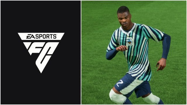 denzel dumfries tots : découvrez les stats et le coût Joueur de football avec logo EA Sports FC