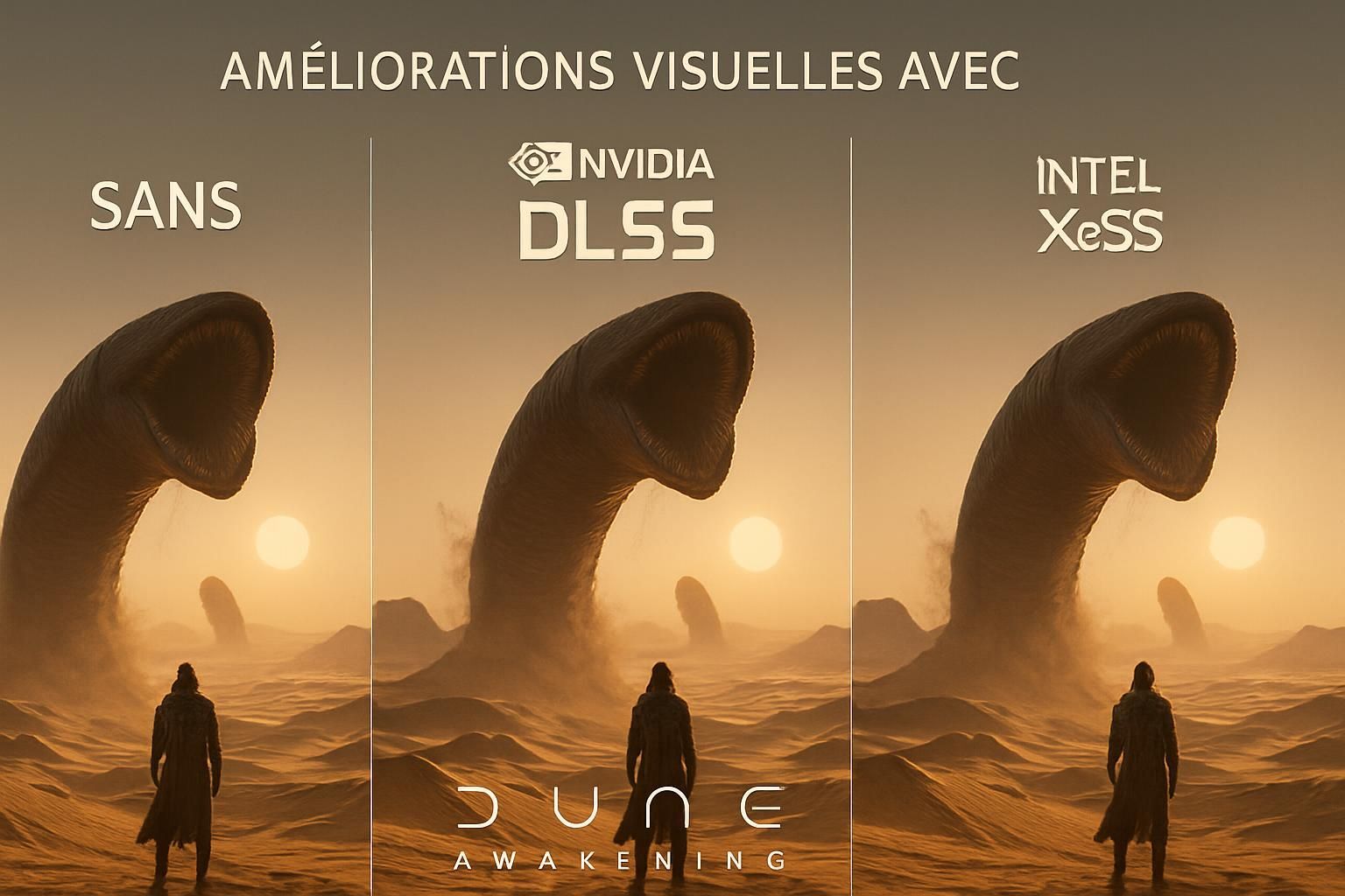 Découvrez les configurations requises pour jouer à Dune: Awakening sur PC. Assurez-vous que votre système répond aux exigences minimales et recommandées pour profiter pleinement de cette aventure immersive dans l'univers de Dune.