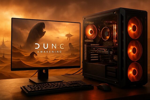 dune: awakening — les configurations requises pour pc Découvrez les configurations requises pour jouer à Dune: Awakening sur PC. Assurez-vous que votre système est prêt à plonger dans l'univers épique de Dune avec des graphismes à couper le souffle et une expérience de jeu immersive.