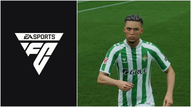 ea fc 25 : antony tots en sbc fuite, stats Joueur de football en maillot vert et blanc.