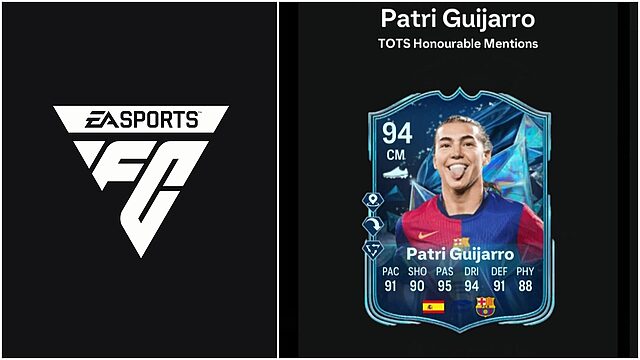 ea fc 25 : sbc patri guijarro tots hm, voici Carte joueur Patri Guijarro FIFA.