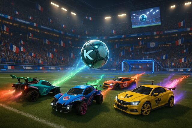 esport rocket league : exploration des espoirs français aux mondiaux avec karmine corp, gentle mates, vitality et bds découvrez les ambitions des équipes françaises de rocket league, notamment karmine corp, gentle mates, vitality et bds, alors qu'elles se préparent pour les mondiaux. plongée dans l'univers de l'esport et analyse des chances de ces talents en pleine ascension.