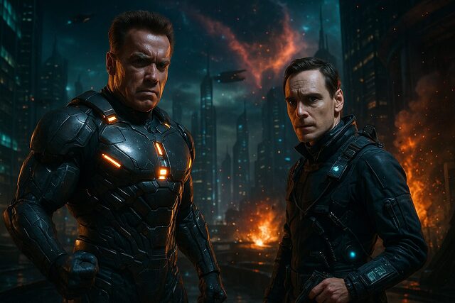 un film de science fiction avec schwarzenegger et fassbender qui n'a jamais été diffusé : des extraits de 10 minutes révélés en 2025, c'est incroyable découvrez les extraits inédits de 10 minutes d'un film de science-fiction jamais diffusé, mettant en vedette schwarzenegger et fassbender. préparez-vous à être époustouflé en 2025 par cette œuvre incroyable qui combine action et innovation cinématographique.