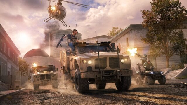 warzone mobile: cette nouvelle va bouleverser les followers! Action militaire avec véhicules et hélicoptère.