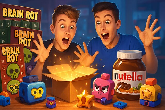 déballage géant : calendriers brain rot, pot de nutella, et brawl stars ! une surprise xxl avec swan & néo 😱 découvrez le déballage géant avec swan & néo : calendriers brain rot, pot de nutella et brawl stars ! une surprise xxl pleine d'émotions et de fun vous attend. ne manquez pas cette aventure unique !