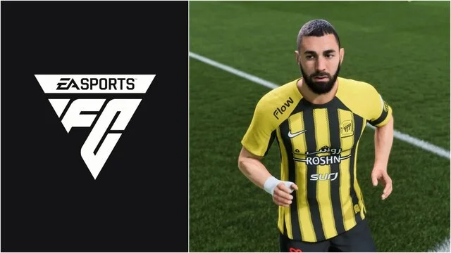 ea fc 26: benzema en ultimate scream objectif ? voici Joueur de football avec maillot rayé jaune et noir