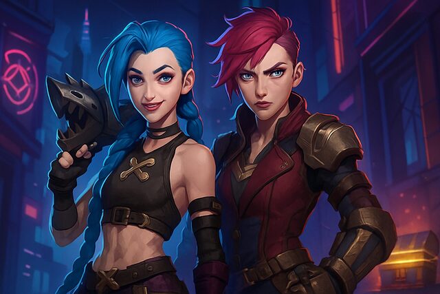 fortnite : le duo légendaire jinx et vi fait son grand retour en skins arcane, avec une surprise possible gratuite ! découvrez le retour épique du duo légendaire jinx et vi en skins arcane dans fortnite, avec une surprise gratuite à ne pas manquer !