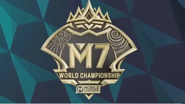 mlbb m7: 22 équipes, dates, lieu, cashprize — ne ratez Logo du championnat mondial M7 Mobile Legends.