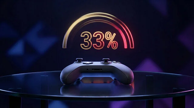 sleek controller epic savings 33percent off Manette de jeu sur table, charge à 33%