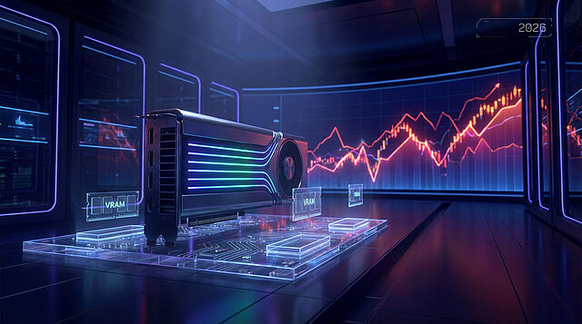 featured image from wisewand Concept futuriste de carte graphique et données économiques.