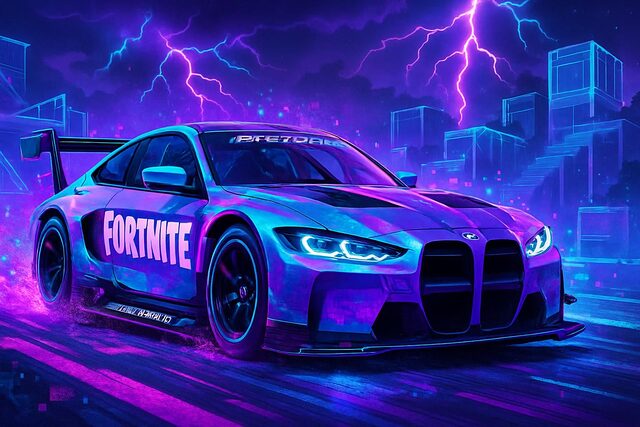 bmw m4 gt3 evo 2025 : quand le bolide iconique de fortnite s'invite dans la réalité découvrez la bmw m4 gt3 evo 2025, le bolide iconique de fortnite qui prend vie dans la réalité avec des performances de pointe et un design saisissant.