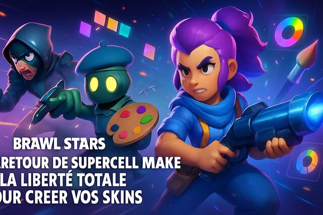 découvrez brawl stars avec le retour de supercell make, offrant une liberté totale pour créer et personnaliser vos propres skins uniques. libérez votre créativité dès maintenant !