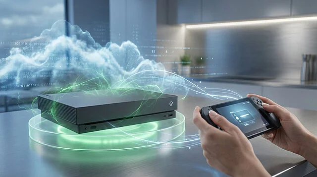 Streaming de jeux sur console et dispositif portable.