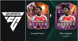Cartes de joueur EA Sports FC 24.