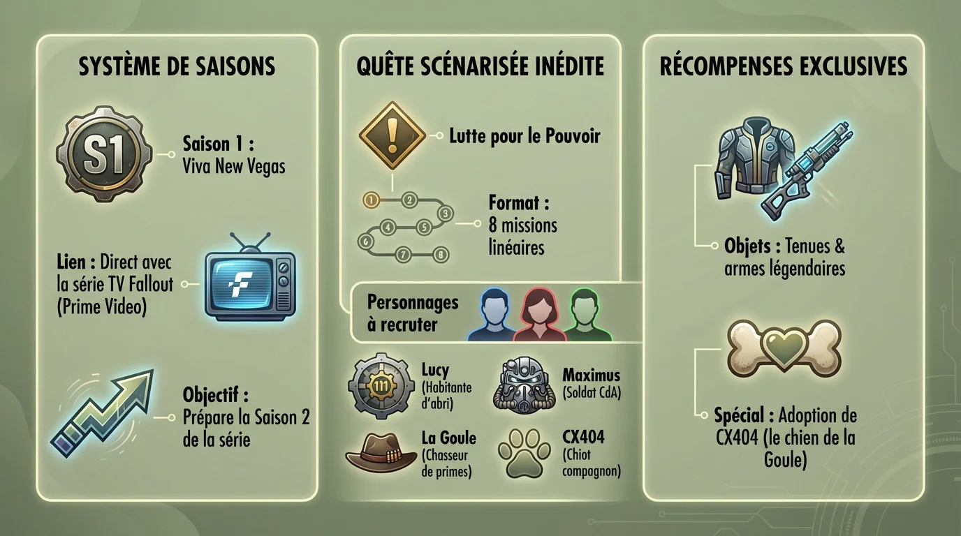 Intégration des personnages de la série Fallout Prime Video dans Fallout Shelter