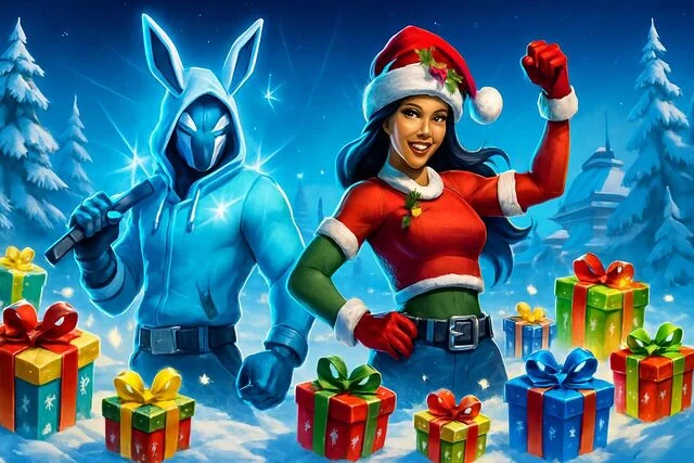 fortnite hiver 2025 : les 16 cadeaux gratuits à saisir et les 2 skins exclusifs à découvrir absolument découvrez fortnite hiver 2025 avec ses 16 cadeaux gratuits à ne pas manquer et les 2 skins exclusifs à débloquer pour une expérience unique cet hiver.