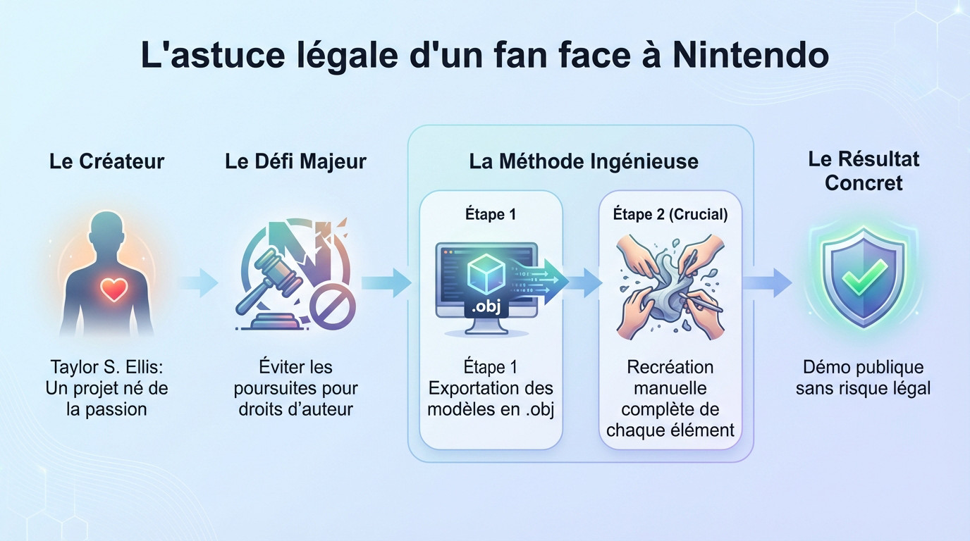 Taylor S. Ellis recréation Kakariko Village Unreal Engine 5