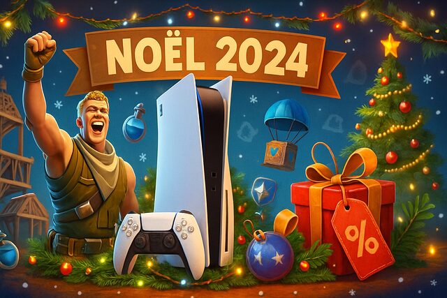 découvrez le pack noël 2024 fortnite et ps5 en promotion, une offre exceptionnelle pour les gamers passionnés. profitez d'un cadeau idéal pour les fêtes et vivez des moments de jeu inoubliables !