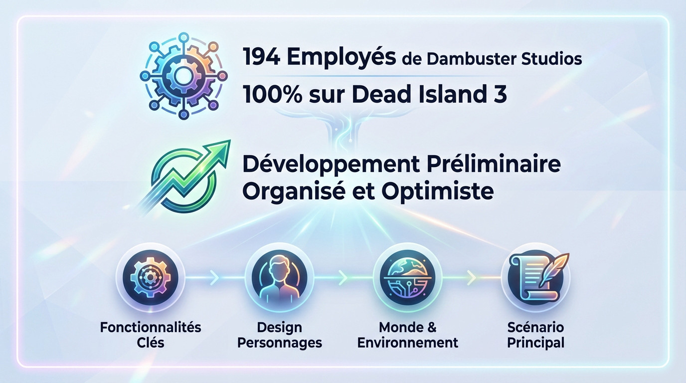 Processus de développement préliminaire de Dead Island 3 chez Dambuster Studios