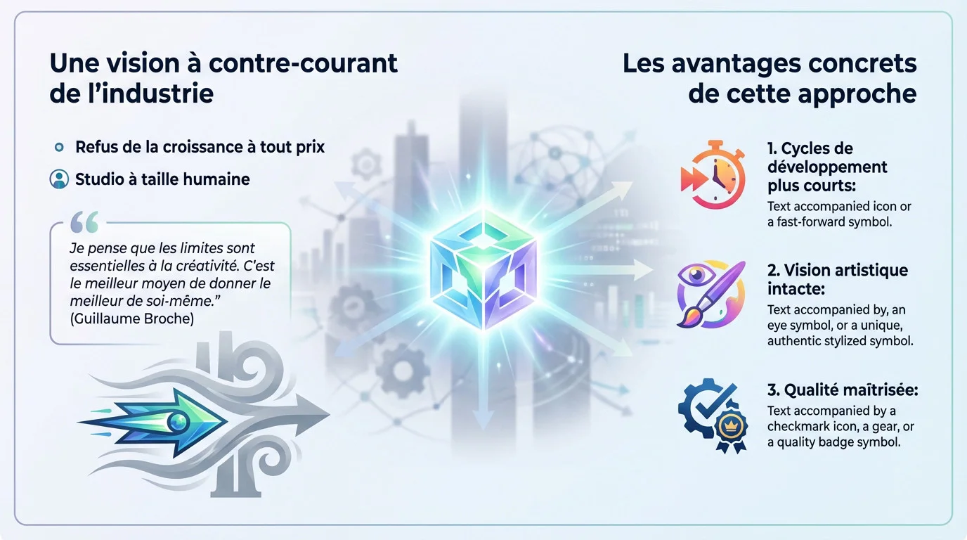 Guillaume Broche et l'équipe de Sandfall Interactive travaillant sur la suite de Clair Obscur Expedition 33