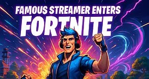 ne manquez pas l'entrée spectaculaire d'un célèbre streamer américain dans fortnite ce soir à 19h. rejoignez l'événement en direct pour des moments uniques et plein d'action !