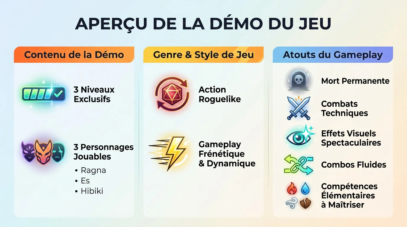 Combat intense et effets visuels néons dans la démo de BlazBlue Entropy Effect