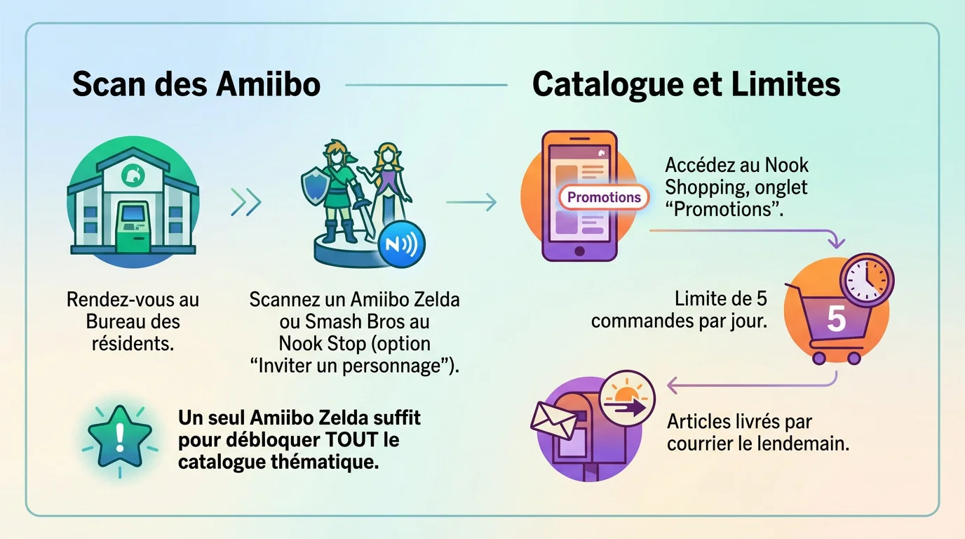 Débloquez la collection Zelda dans Animal Crossing New Horizons