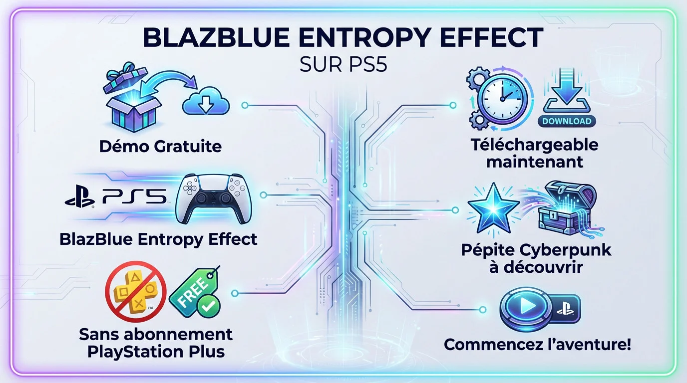 Aperçu de la démo gratuite de BlazBlue Entropy Effect sur PS5