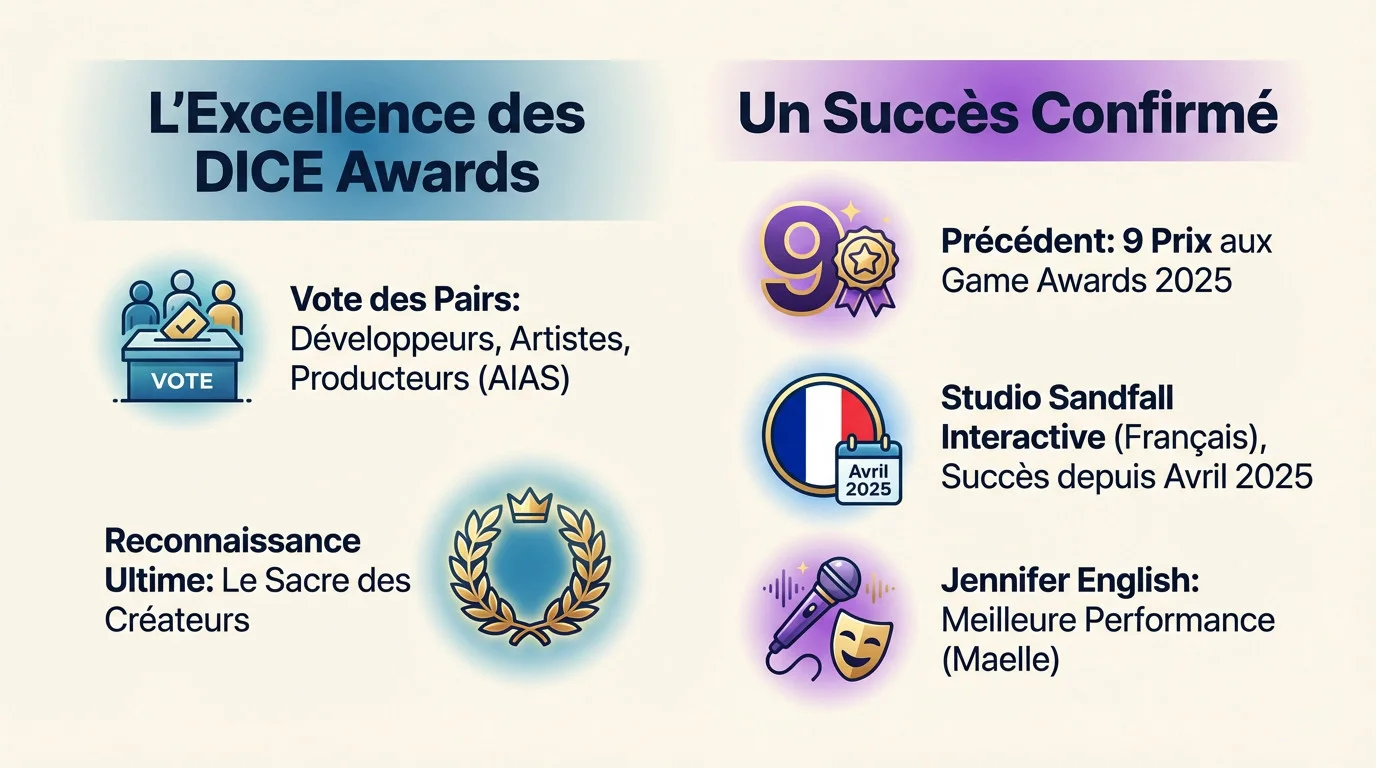 Clair Obscur Expedition 33 nominations DICE Awards 2026