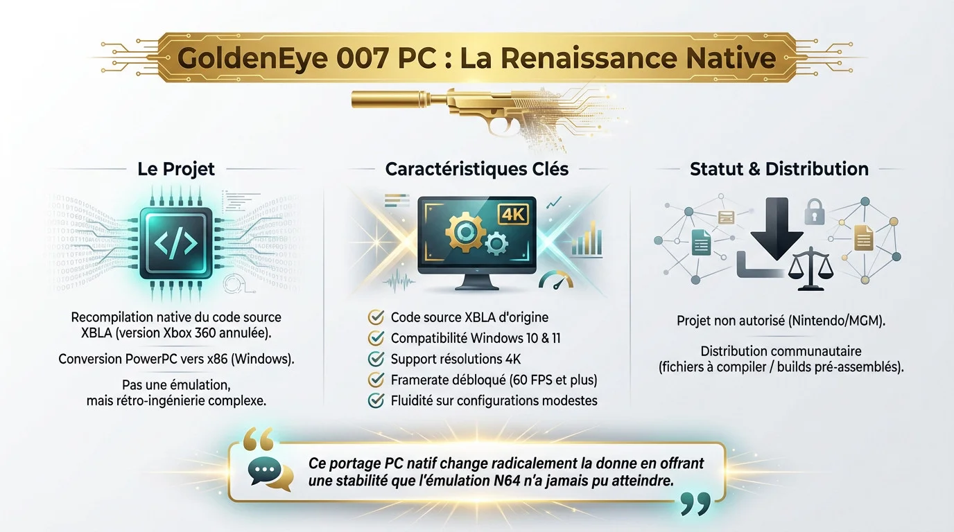 GoldenEye 007 PC portage natif