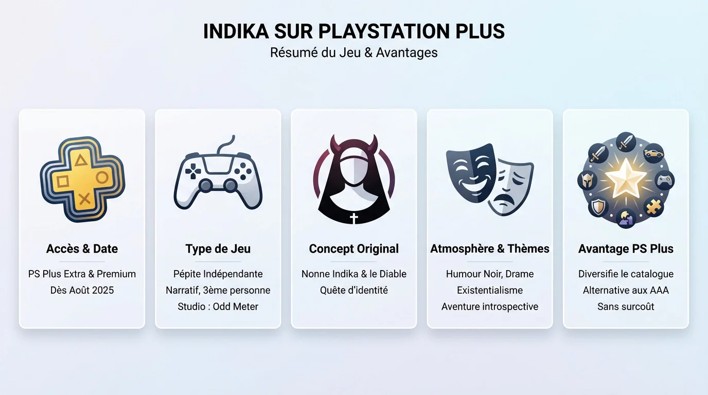 Indika, le jeu narratif avec une nonne et le diable, disponible sur PlayStation Plus Extra