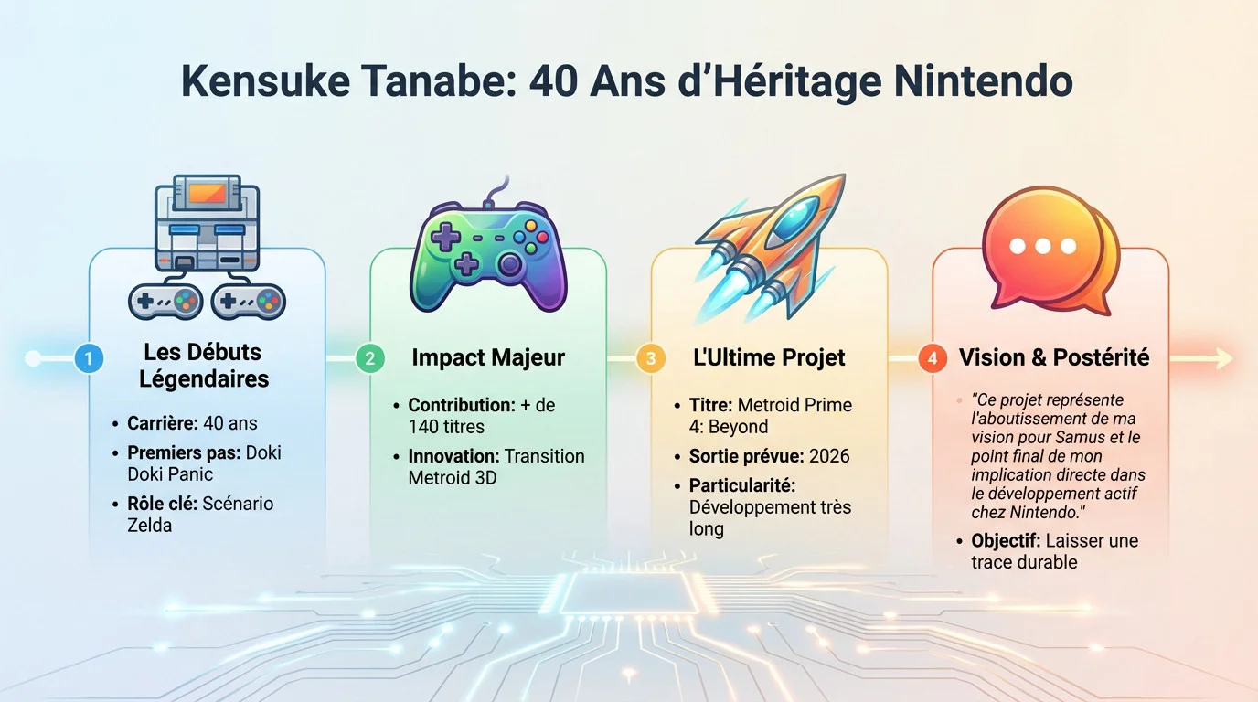 Kensuke Tanabe producteur Nintendo Metroid Prime