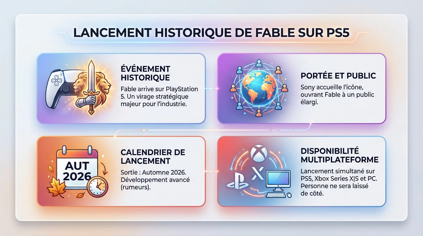 Illustration du jeu Fable pour son arrivée sur PS5