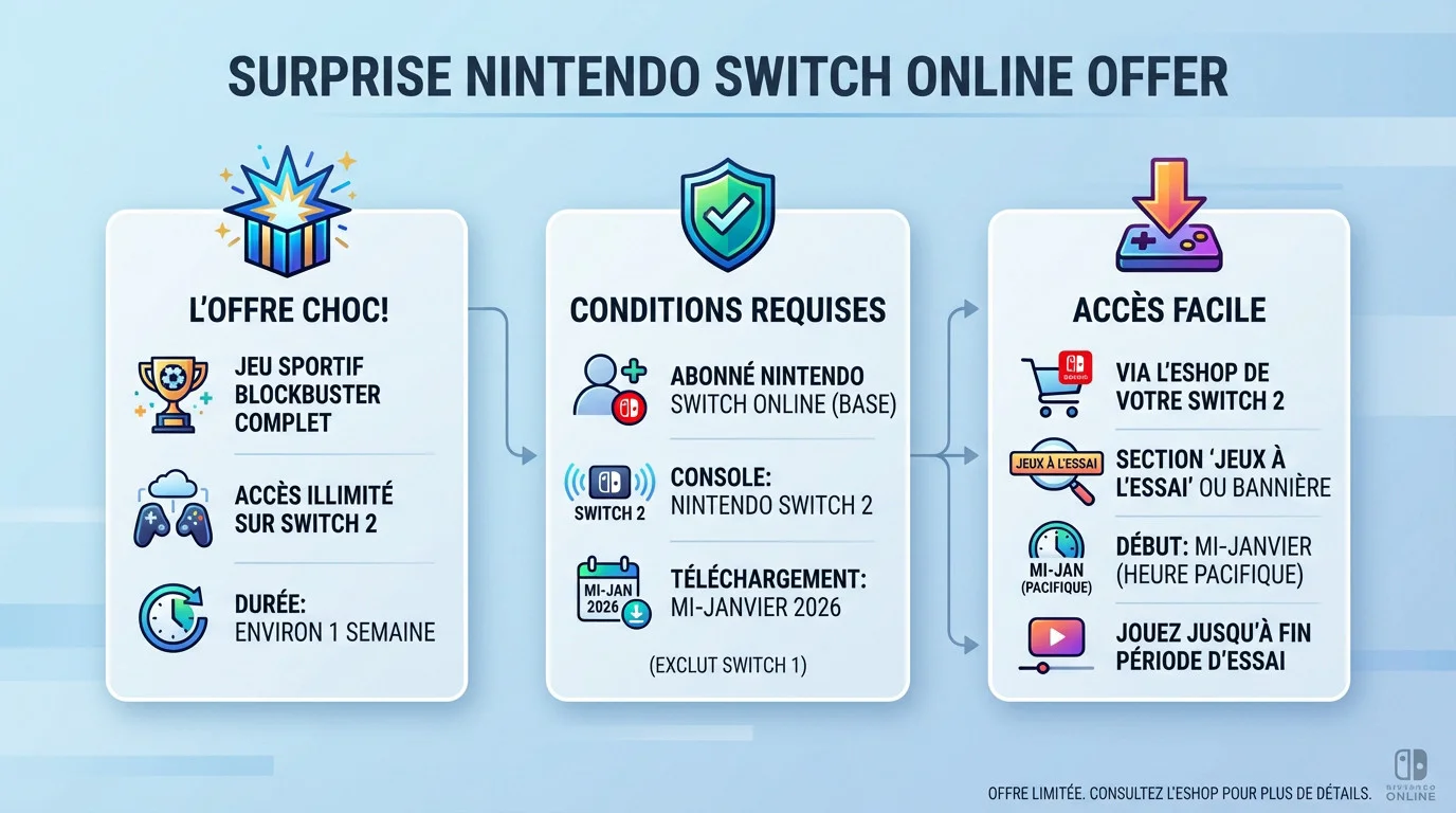 Madden NFL 26 offert aux abonnés Nintendo Switch Online sur Switch 2