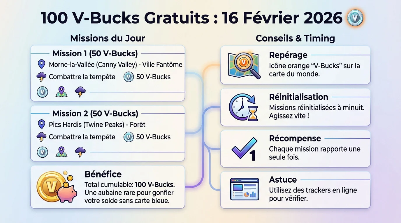 Missions d'alerte Fortnite Sauver le Monde pour gagner 100 V-Bucks