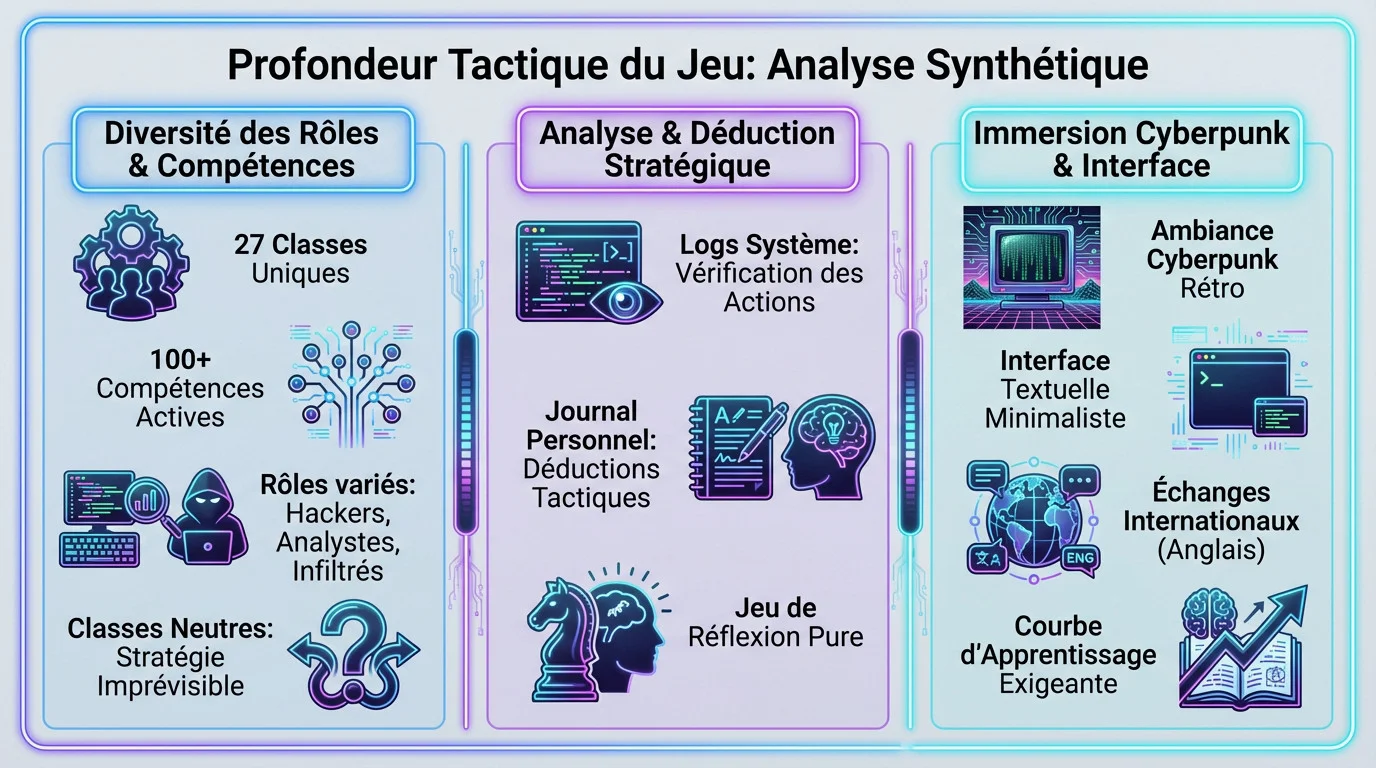 Analyse tactique des classes et compétences dans le jeu Untrusted