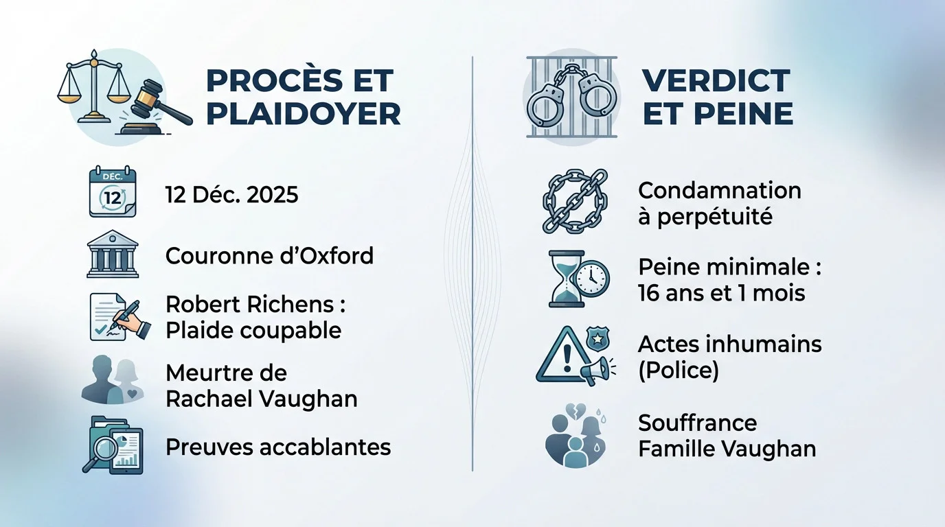 Robert Richens condamné à la perpétuité pour le meurtre de Rachael Vaughan