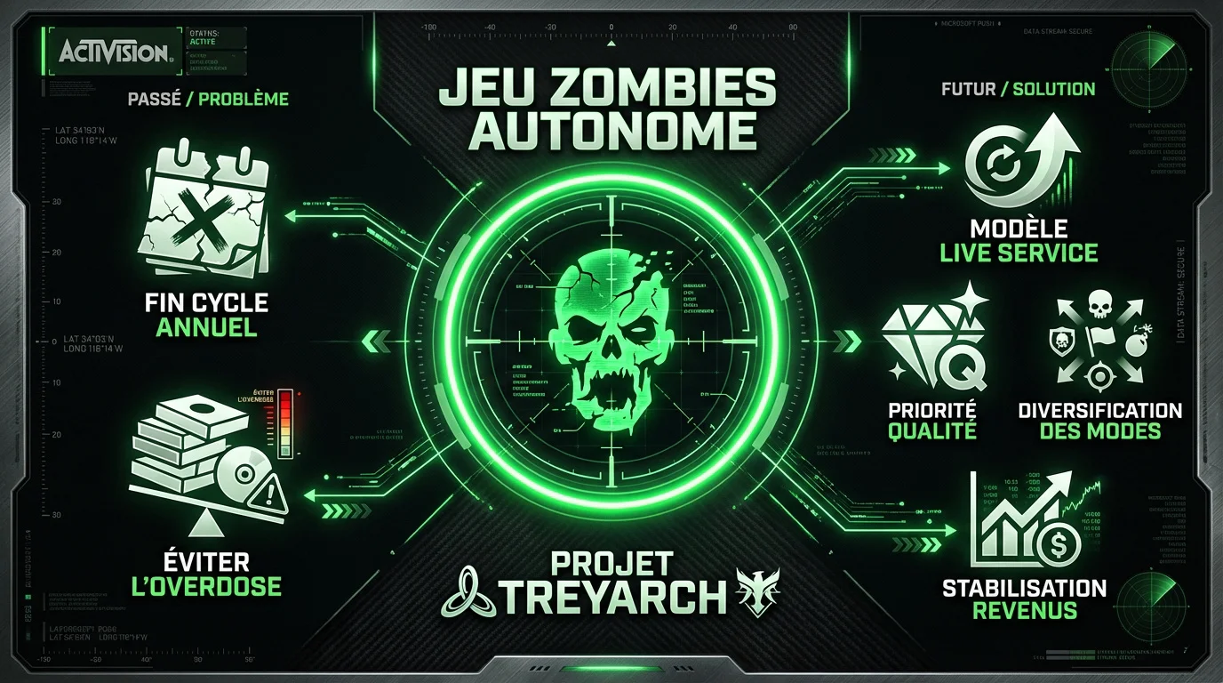 Projet de jeu Call of Duty Zombies indépendant par Treyarch