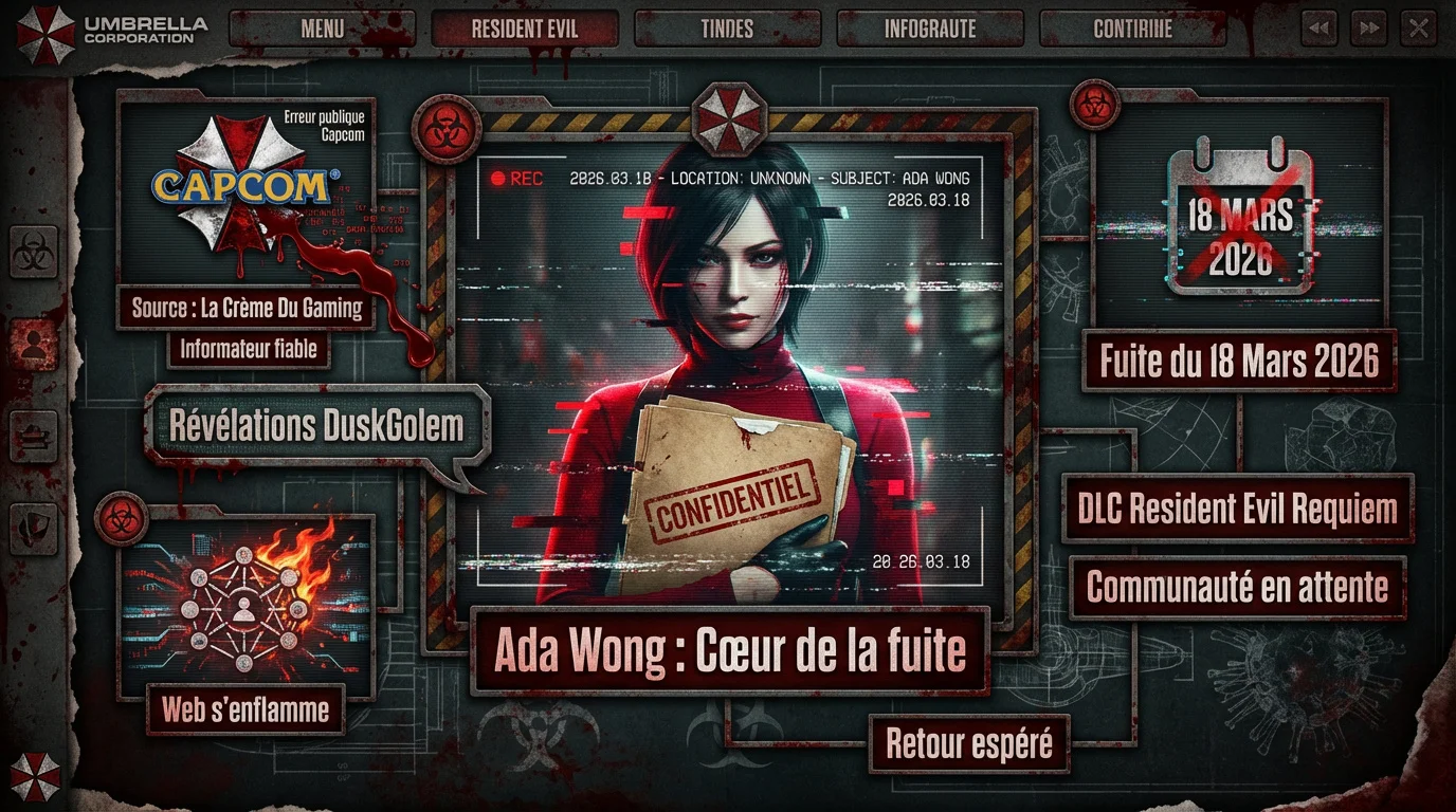 Ada Wong personnage emblématique de Resident Evil Requiem