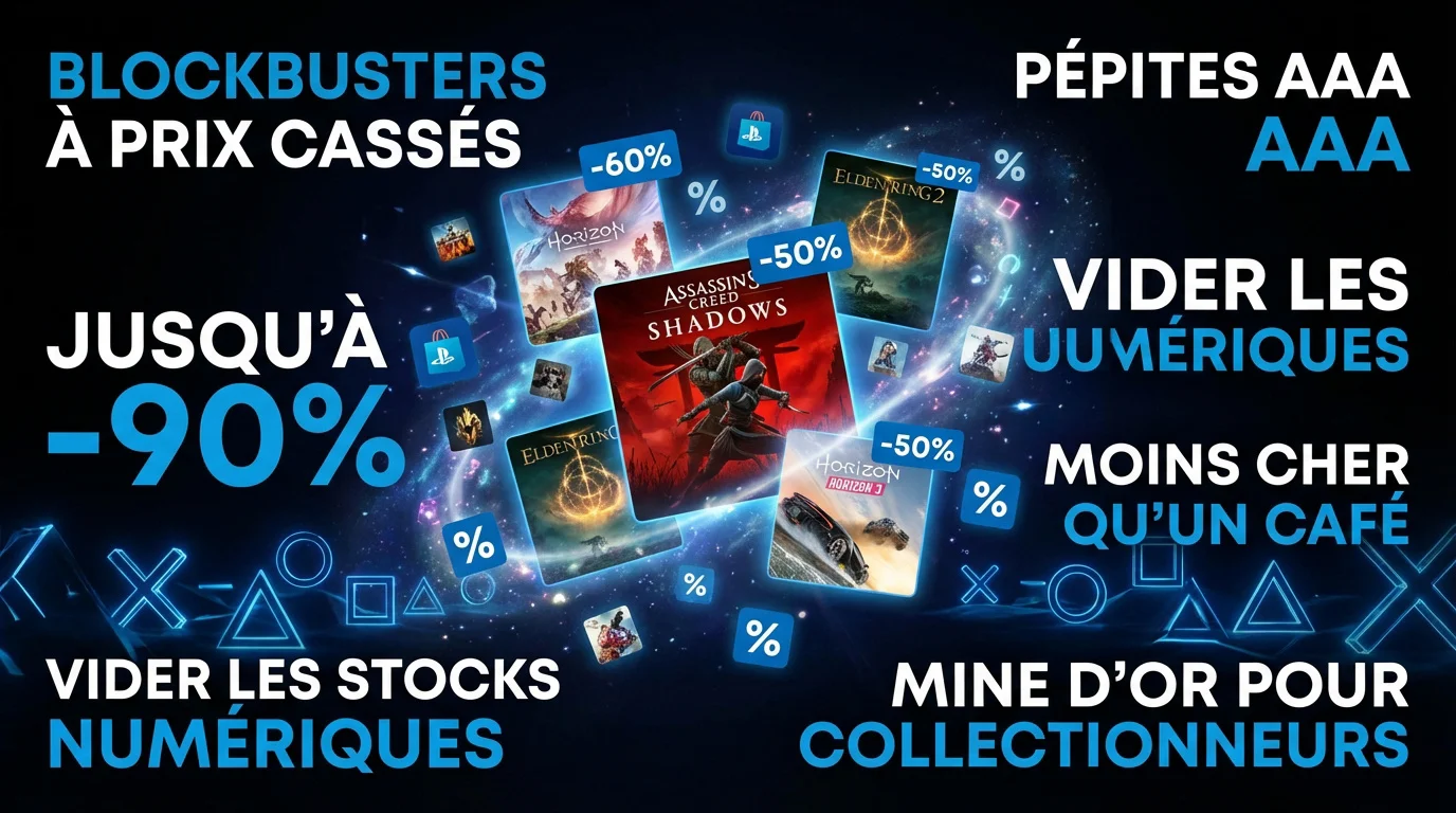 Soldes PlayStation Store 2026