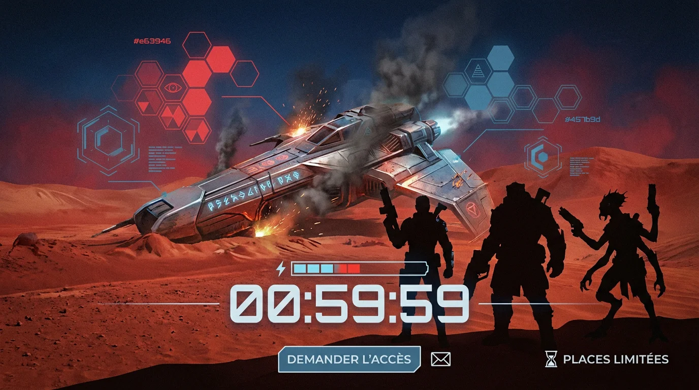 Atterrissage forcé sur Akiton dans Starfinder Afterlight