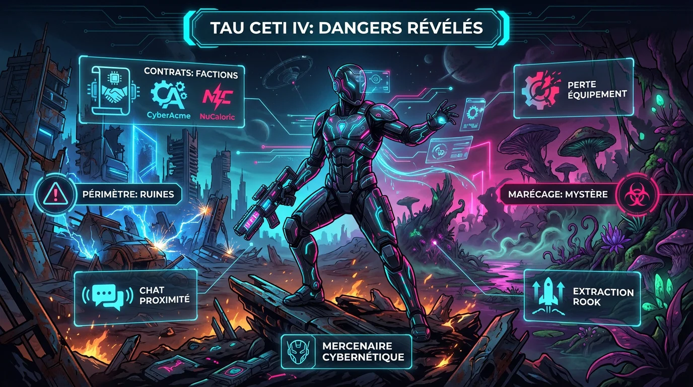 Exploration des environnements hostiles de la colonie Tau Ceti IV dans le jeu Marathon
