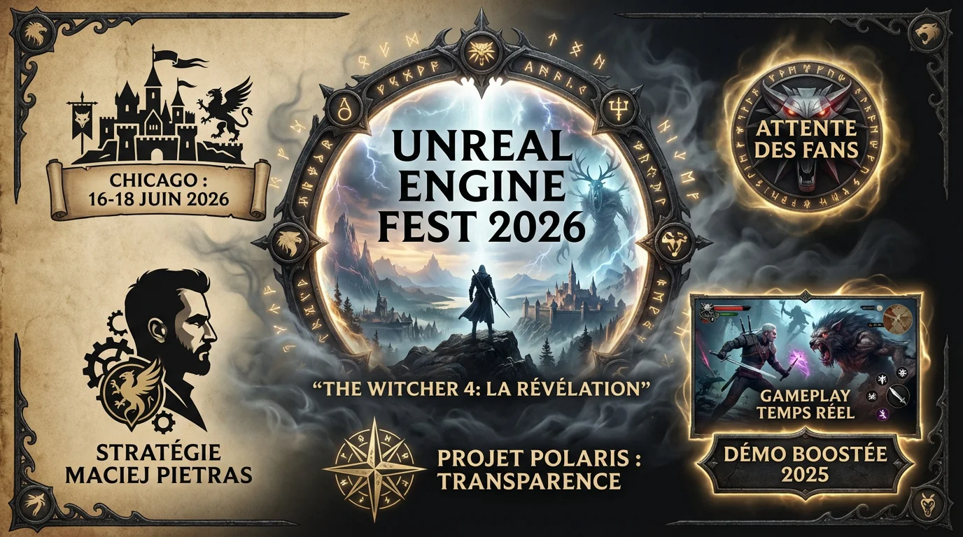 Présentation de The Witcher 4 à l'Unreal Engine Fest 2026