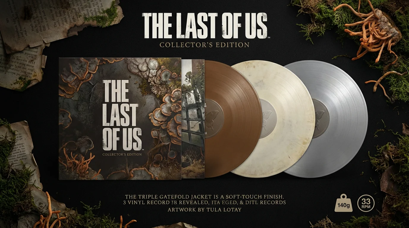 Édition vinyle triple deluxe Mondo de la bande originale de The Last of Us Saison 2