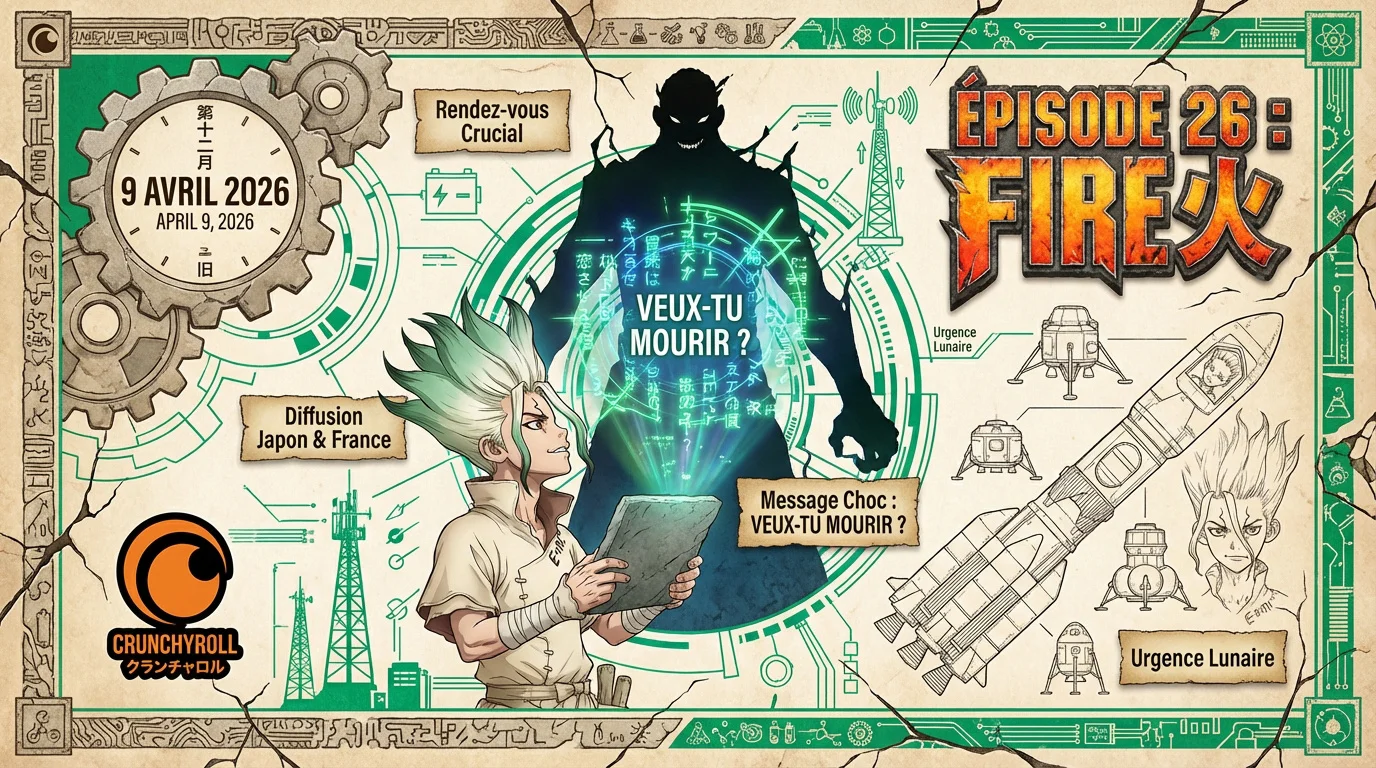 Senku face à Why-Man